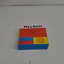 MEEDEN 12-Well Round Porcelain Watercolor Paint Palette for Watercolor Gouache Acrylic Oil Painting, 7-Inch