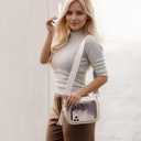 Clear Bag for Stadium Events, Clear Crossbody Purse for Women, Small Stadium Approved Bag for Concerts Games