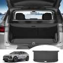 Powerty Retractable Cargo Cover for 2024-2026 Chevy Blazer EV RS AWD(NOT for Blazer)-Canvas Texture Trunk Cover Privacy Screen Rear Security Shade for Blazer EV Accessories