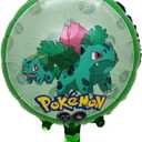 6-Piece anime Aluminum Balloon Set - anime & Classic Design, Vibrant 3D Cartoon Shape, Party Decoration Essential, Durable Foil Material