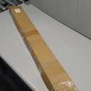 Bonpally Curved Shower Curtain Rod for Bathroom, 40-72 Inches Adjustable Curved Shower Rod, 0.9MM Aluminum Shower Curtain Rod with Rotating Brackets for Extra Shower Space, Need to Drill, Black