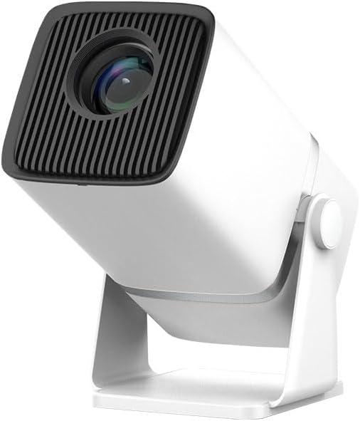 【Auto Keystone】Mini Projector PONER SAUND Portable Projector Native 1080P 300 ANSI Support 4K 180° rotation,Outdoor/Home Movie Built-in Android 13.0 OS Compatible with Smartphone PC DVD PS3 PS4