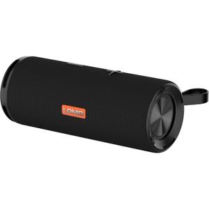 MANTO Bluetooth Speaker IPX5 Waterproof Portable Shower Speaker, 12H Battery, Micro SD Playback (Up to 32GB, Card Not Included), Compact Design for Travel, Camping, Hiking, and Home (Blue-Green)