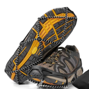 Yaktrax Walk Traction Cleats - 360-Degree Grip on Snow, Ice, & Multi-terrain Surfaces - Elastic Outer Band w/ Easy-On/Off Heel Tab & 1.2mm Zinc-coated Steel Coils - Abrasion & Rust Resistant - Unisex Small