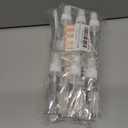 3 x dhrbsx Spray bottles small, 2oz/50ml Clear Empty Fine Mist Plastic Mini Travel Continuous Bottle Set, Small Refillable Liquid Containers 6pack with 2pcs Funnels and 12pcs Labels