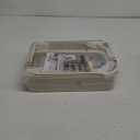 AGTEK Makeup Cart, Movable Rolling Organizer Cart,3 Tier Metal Utility Cart, Beige