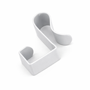 Gutter Clips for Hanging Outdoor Lights: 50Pcs Metal White Weatherproof Christmas Light Clips for Outside String Lights Xmas Halloween Seasonal Rope Mini Decoration Lights