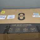 EKR CRV Seat Covers Custom Fit for Honda CRV 2023 2024 2025 2026 Leather Car Seat Cover Full Set for Trucks SUV,Waterproof Car Seat Cushion,Faux Leather (Beige)