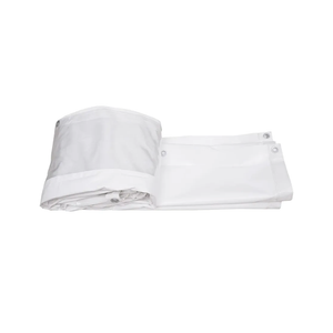Outdoor Clear Tarp Curtain, 8' X 13' Commercial Durable Patio Enclosure PVC Awning, Waterproof Wind-Proof 0.5mm Transparent Vinyl Tarp for Patio Pergola Garden Canopy Rainproof Anti-Tear Thick Cover