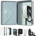 Wall-Mounted EV Charger Protection Box Cover, Compatible with Tesla & Most EV Chargers, Charger Station Cover Case, Enclosure with Combination Lock, Wall Mount Installation with Expansion Screws.