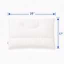 Buckwheat Pillow, Japanese Sobakawa, Adjustable Cervical Support
Japanese Sobakawa (28"x17"), Organic, Hypoallergenic cotton mesh, adjustable loft, side/back sleeper, cooling, washable cover