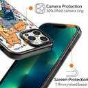 Magnetic for iPhone 13 Pro Max Magsafe Case Cute Aesthetic - Durable Shockproof 6.6 ft Drop Impact Phone Case Cover with Funny Fashion Cats Party Design 6.1" Black