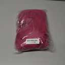 Hot Pink Long Straight Wig with 2 Ponytails for Halloween Costume Cosplay Party, Long Hair with Wig Cap Synthetic Hair for Adults Women Halloween Costume Party Supplies