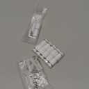 uxcell 12 Pcs 1/2" x 4/5" Standoff Screws Stainless Steel Wall Mount Sign Mounting Hardware Kit with 14pcs Screws for Hanging Acrylic Glass Signs Advertising Boards, White