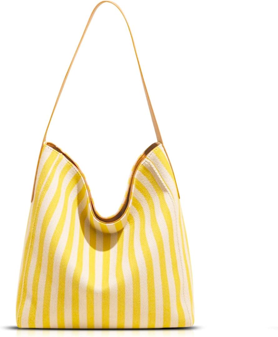 Streaks Canvas Bag, Large Capacity Tote Bag, Handbags for Women Vacation, Daily Matching(Style 534)
