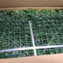 20"x20" (6 Pieces) Artificial Green Boxwood Hedge Screen Panels