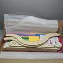 Pikler Triangle Set 7in1 Toddler Climbing Toys Indoor Foldable Baby Climbing Toys Wooden Montessori Climbing Set with Arch, Ramp, Ladder for 1-3 Years, Jungle Gym for Kids Colored