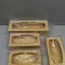 4 Wooden Boxes For Snacks Quart Gallon Sandwich