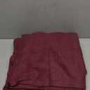 Sunbeam Royal Ultra Cabernet Heated Personal Throw / Blanket, Cozy-Warm, Adjustable Heat Settings