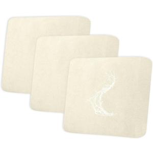 Waterproof Couch Cushion Covers - Stretch Washable Slipcover with Elastic Non-Slip Design, Furniture Protector for Pets,Kids (3 Cushion Oversized Sofa, Light Yellow)