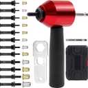 YUZES Rivet Nut Tool Adapter for Cordless Drill Electric- Newly Labor-Saving Rivet Gun Kit Professional Rivet Nut Tool kit with Carrying Case (Rivet Nut Tool-30-R1)