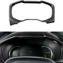 Tocatus for 2019 2020 2021 2022 2023 2024 Toyota RAV4 Accessories ABS Carbon Fiber Dashboard Cover Center Console Dash Board Trim, 1pc