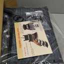 Dog Steps for Car, Truck and SUV - Foldable Pet Stairs for Large Dogs with Non-Slip Rug Surface, Lightweight Dog Ramp Holds Up to 250lbs, 5 Steps