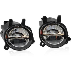 Pair Front Fog Lights Assembly Compatible with 3 Series F30 F35 320i 328d 330e 428i 435i 430i 440i 2012-2018 Driver and Passenger Side Fog lamp 63177315559 63177315560 Left and Right