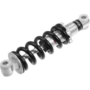X AUTOHAUX Rear Shock Absorber 180mm 750lbs Rear Shock Damper for Gas Scooter Electric Bike Dirt Bike 47cc 49cc ATV Quad Mini Pocket Bike Silver Tone