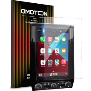 OMOTON Screen Protector for Ford Ranger, LARIAT/Raptor 2024-2025 12.4 Inch, Touchscreen Accessories 9H Hardness, Anti-Scratch, HD ClearTempered Glass Protective Film, (NOT for Range XL/XLT)