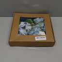 BSMYBO Dusty Blue Artificial Flowers Combo, Baby Blue Wedding Flowers Fake Floral Bulk Bouquets, Light Blue Flowers, Silk Rose Flowers for Wedding Bridal Shower Table Centerpieces & Home Party Decor