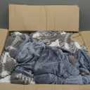 JKMAX Heated Electric Blanket Full Size - 72"x84" Flannel Heating Blanket with 10 Heating Levels & 5 Time Settings Over-Heat Protection, Winter Warmer for Adults with ETL CertificationGrey