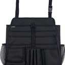 Car Front Seat Organizer, Back Seat Storage with Adjustable Straps Truck Seat Organizers for Delivery Drive, Office File, Passenger Seat