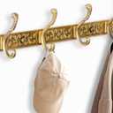 Coat Rack Wall Mount Hooks for HangingVintage Aluminum Thickened Solid Wall Hooks Coat Rack Clothes Rack Hat Rack for Behind The Door Bathroom Living Room Bedroom(1Pc)