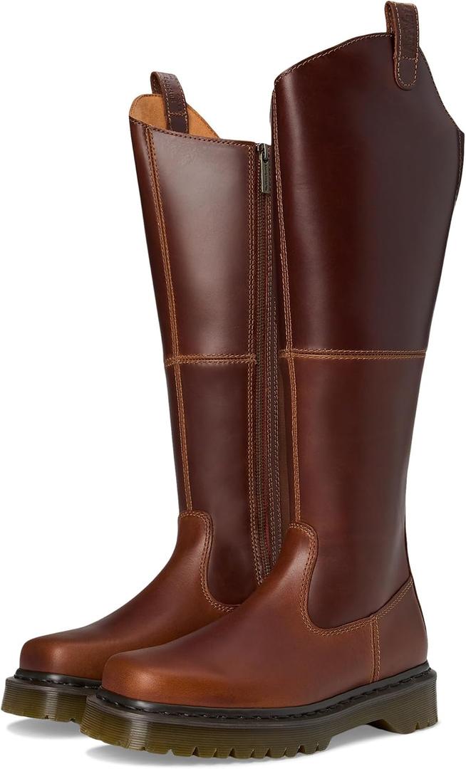 Dr. Martens womens Amaayah Hi, Brown, Size 6 Women's