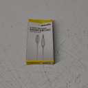 Acoustix™ 3.5mm to Apple Lightning Braided Auxillary Cable - White, 6 ft