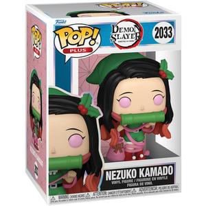 Funko Pop! Plus: Demon Slayer - Nezuko Kamado - Holiday - Collectable Vinyl Figure - Gift Idea - Official Merchandise - Toys for Kids & Adults - Anime Fans - Model Figure for Collectors and Display
