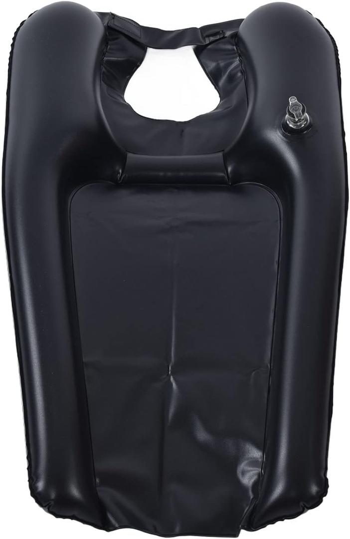 Pyhodi Inflatable Shampoo Basin, Portable Shampoo Bowl Hair Washing Basin for Bedridden Disabled Injured, Hair Wash Tub Tray with Inflator Pump for Dreadlocks and at Home Sink Washing