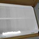 Return Air Filter Grille Fit 14x20 Duct Opening,Steel Air Return Vent Cover Grill,HVAC Vent Covers for Wall and Ceiling,Holds 1" Thick AC Filter, For 14"Wx20"H-Duct Opening