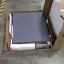 Ball & Cast 5 Pieces Folding Extendable Dining Table Set with 4 Chairs for 4 Peoples,55'' Drop Leaf Wood Kitchen Table Set w/Storage and 6 Wheels, Easy to Assemble, for Small Space, Brown+Gray