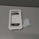 Lamicall Shower Phone Holder Waterproof - 480 Rotatable Retractable Adjustable Shower iPhone Case Holder, Bathroom Wall Phone Mount Stand Water Proof Anti Fog Case, Accessories for 4-7" Cellphones (Snow White)