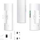 Point to Multipoint Outdoor Starlink Internet Long Range Wireless Bridge for Starlink Gen 3 Router, Starlink WiFi Extender, IP65 Waterproof, 5.8GHz 100Mbps 3 KM with 16dBi High Gain Antenna(3Pack)