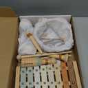 Vanplay Montessori Toys - 6 in 1 Wooden Musical Instruments for Toddlers 1-3, Infant Music Toy for Babies with Boho Xylophone for Boy & Girls Easter Birthday Gifts for 1-2