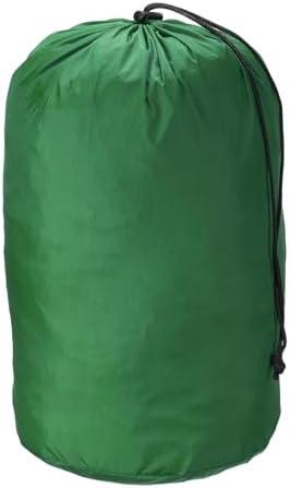 PATIKIL Stuff Sack, Waterproof Outdoor Storage Sack Portable Drawstring Dust Flap Bag for Backpacking