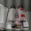 Set of 2 Table Lamp for Living Room Bedroom Farmhouse,26'' Touch Control Bedroom Smoke Grey Ceramic Lamps 3-Way Dimmable Bedside Lamps with USB A+C Ports Linen Shade for Home