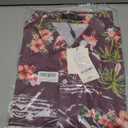 SSLR Pack Hawaiian Shirt for Men Flamingo Short Sleeve Casual Button Down Shirts Summer Beach Shirt, XLarge