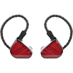 TRUTHEAR x Crinacle Zero: RED Dual Dynamic Drivers in-Ear Headphone Gaming Earbuds HiFi Wired Earbuds