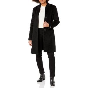 DKNY womens Softshell Jacket (8X, Black)