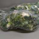 TOCHGREEN 4 Pack Artificial Eucalyptus Flower Garland with White Roses, Fake Rose Flower Greenery Garland Floral Vines for Wedding Home Party Table Runner Decor (4PCS, White)