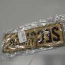 Police Embroidered Military Tactical Patches Hook and Loop, for Officer Guard Uniforms Vest, Jacket, Carrier, Hat (2pcs Security)